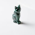Genuine Malachite Cats - Hand Carved - 1 of a Kind - Image 20