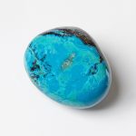 Rare Peruvian Chrysocolla Palm Stone - Image 11