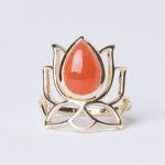 Lotus Gemstone Ring - Limited Edition - Image 4