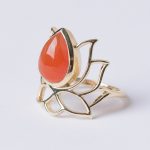 Lotus Gemstone Ring - Limited Edition - Image 5