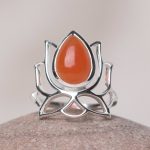 Lotus Gemstone Ring - Limited Edition - Image 8
