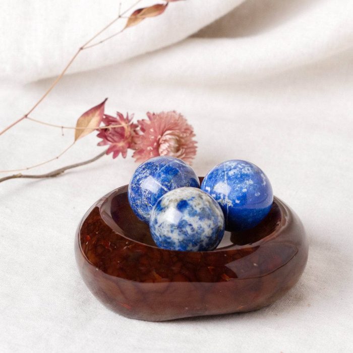 Carnelian Crystal Bowls - 1 of a Kind - Image 2
