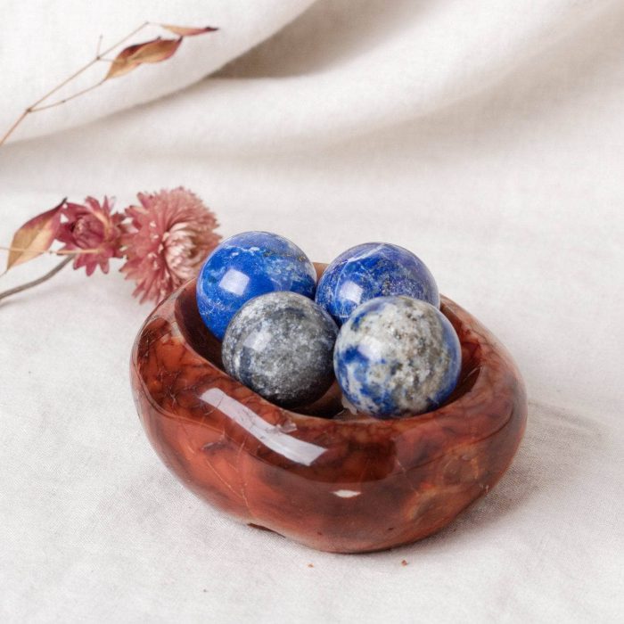 Carnelian Crystal Bowls - 1 of a Kind - Image 6