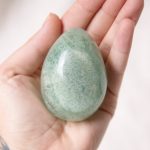 Green Rainbow Fluorite Eggs - AAA Premium Quality - Image 2