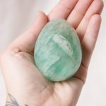 Green Rainbow Fluorite Eggs - AAA Premium Quality - Image 4