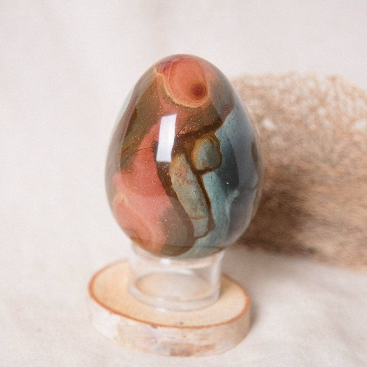 TR-EGG-PCJ-MI-10 Polychrome Jasper Eggs - AAA Premium Quality - Image 34