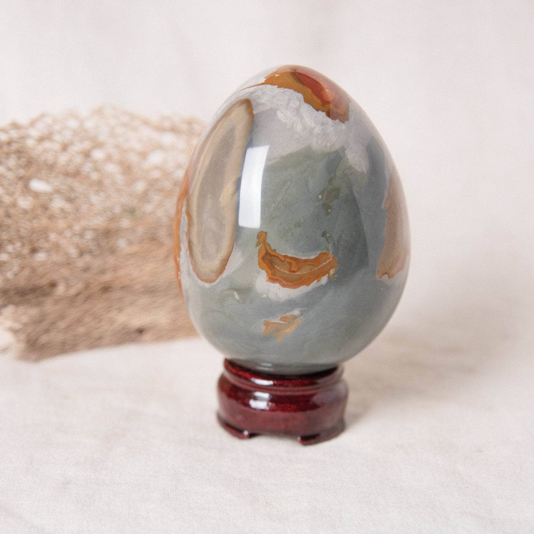 TR-EGG-PCJ-MI-12-3 Polychrome Jasper Eggs - AAA Premium Quality - Image 43