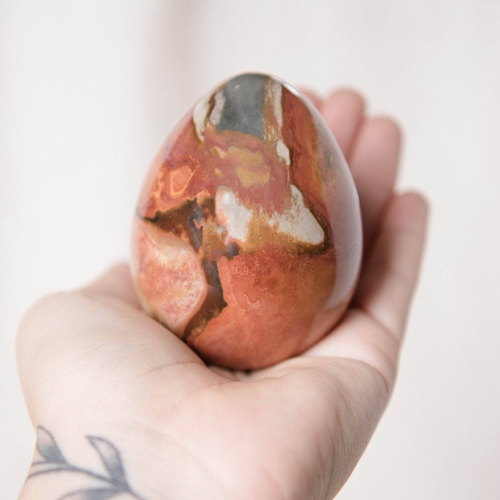 TR-EGG-PCJ-MI-3-1 Polychrome Jasper Eggs - AAA Premium Quality - Image 12