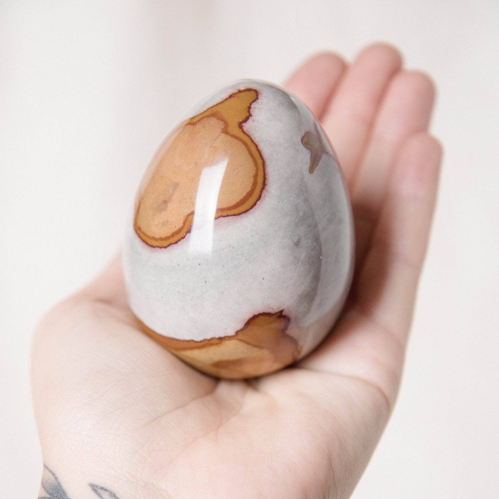 TR-EGG-PCJ-MI-4-3 Polychrome Jasper Eggs - AAA Premium Quality - Image 16