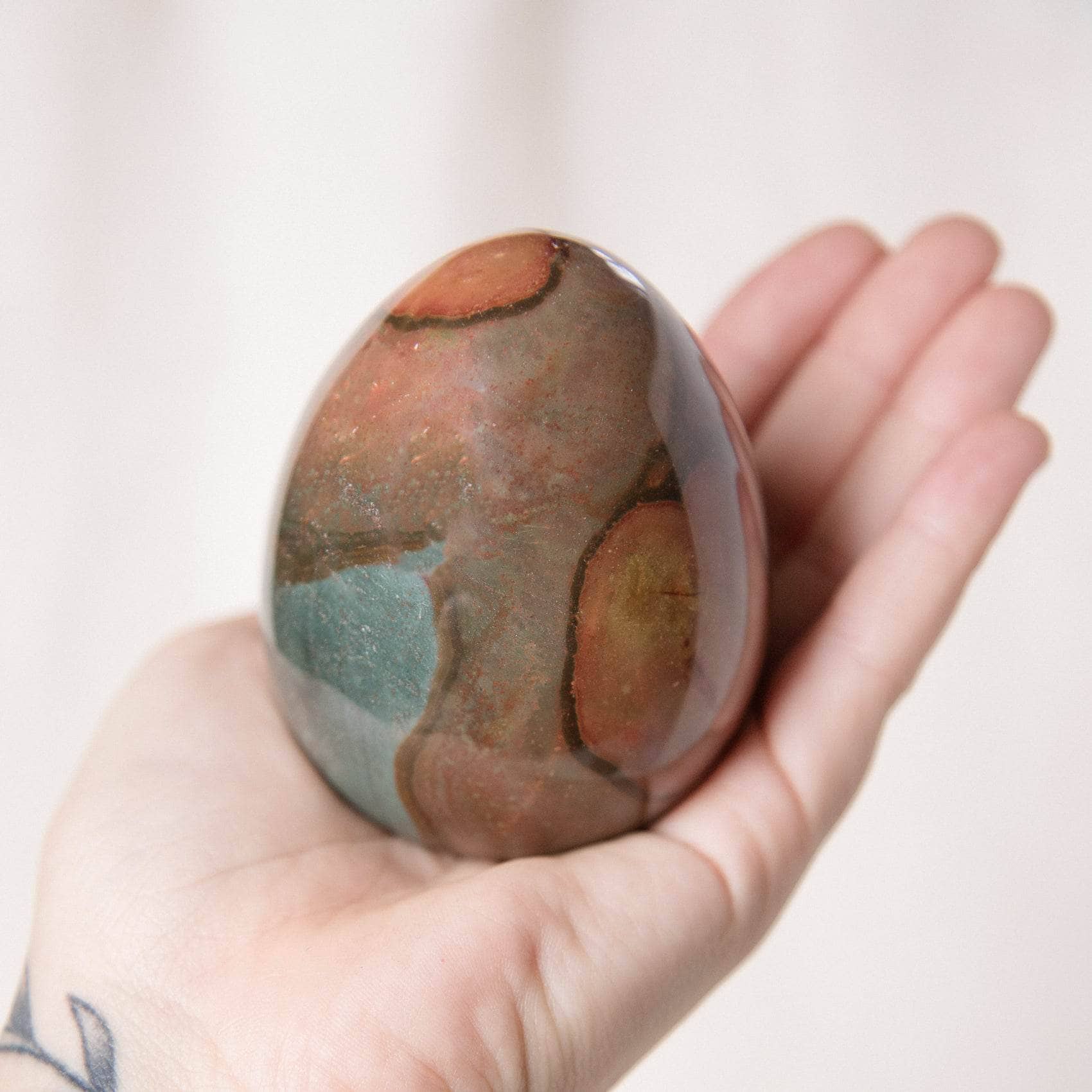 TR-EGG-PCJ-MI-6-1 Polychrome Jasper Eggs - AAA Premium Quality - Image 22