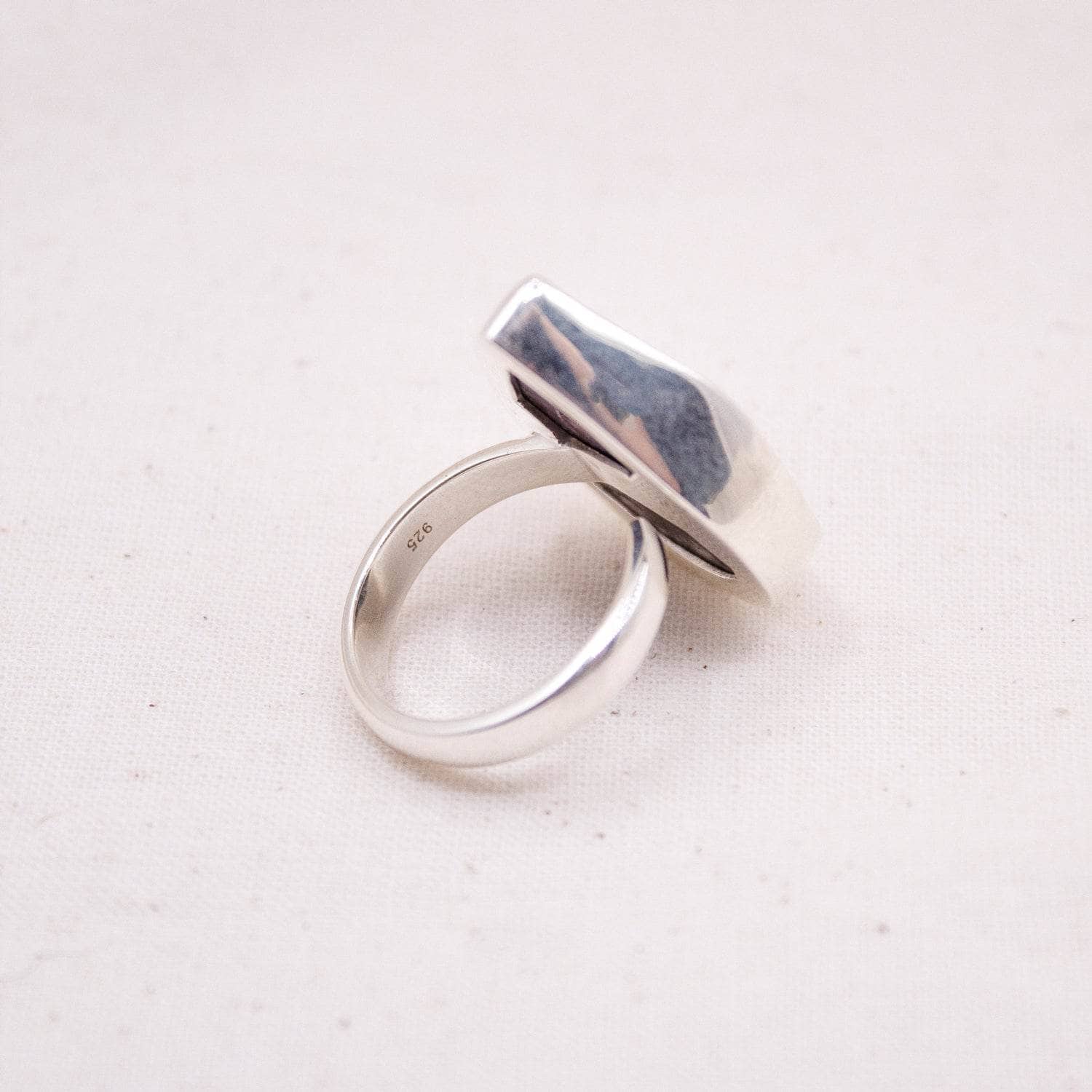 TR-EUD-2-6-RJ-2 Rare Eudialyte Druzy Adjustable Teardrop Ring - Image 15