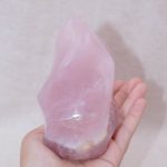 Rose Quartz Flame Crystals - 1 of a Kind - Image 26