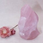 Rose Quartz Flame Crystals - 1 of a Kind - Image 4