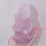 Rose Quartz Flame Crystals - 1 of a Kind - Image 50