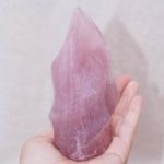 Rose Quartz Flame Crystals - 1 of a Kind - Image 14