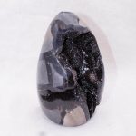 Rare Black Septarian Freeform Crystal - Image 9