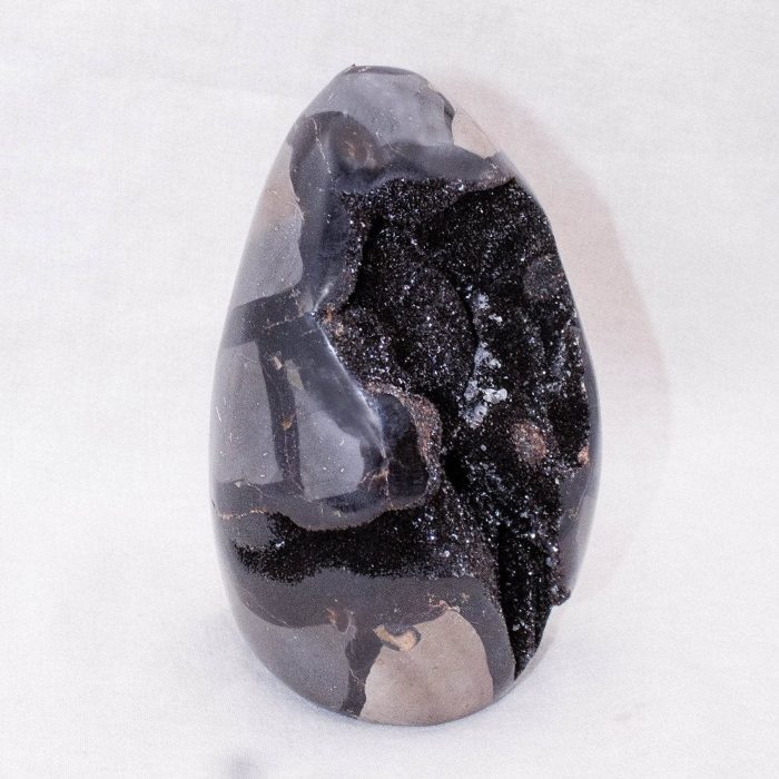 Rare Black Septarian Freeform Crystal - Image 9