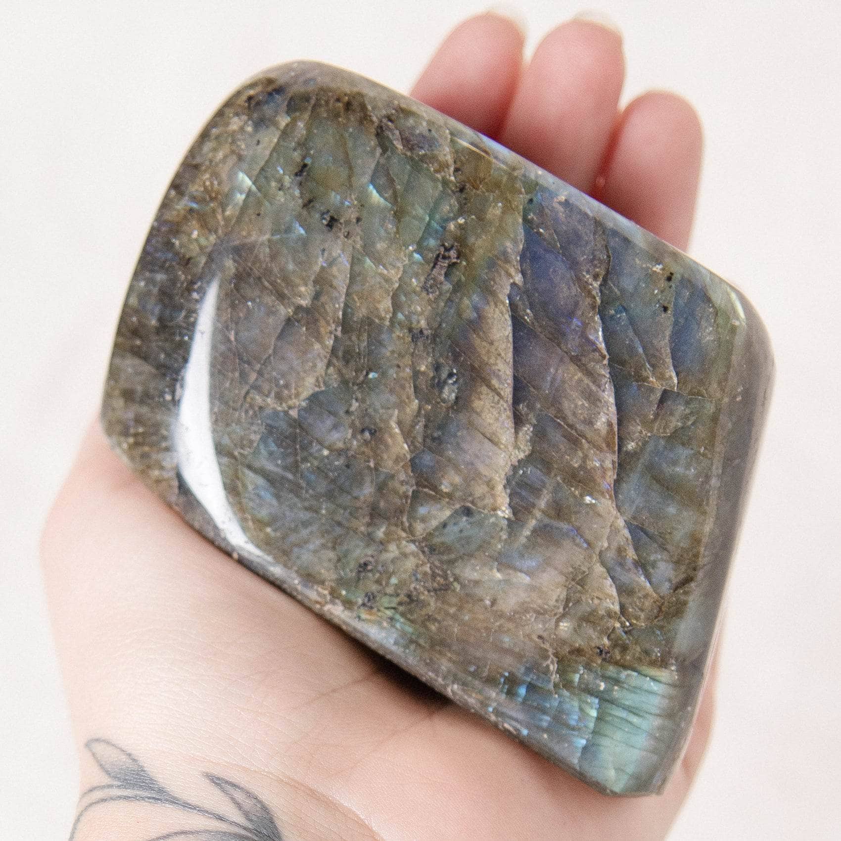 TR-FF2-LAB-MI-1 Labradorite Blue Flame Freeform - AAA Premium Quality - Image 6
