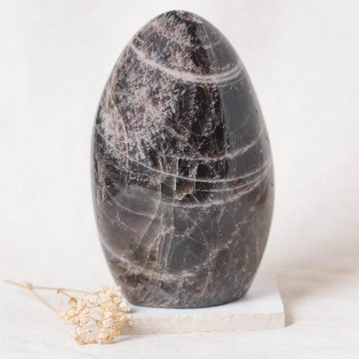 Black Moonstone Freeform - AAA Premium Quality - Image 8