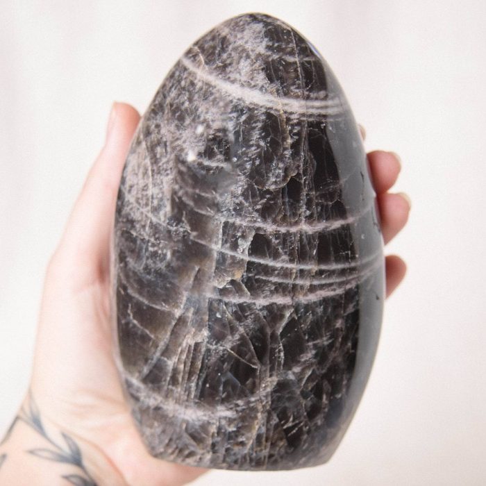 Black Moonstone Freeform - AAA Premium Quality - Image 11