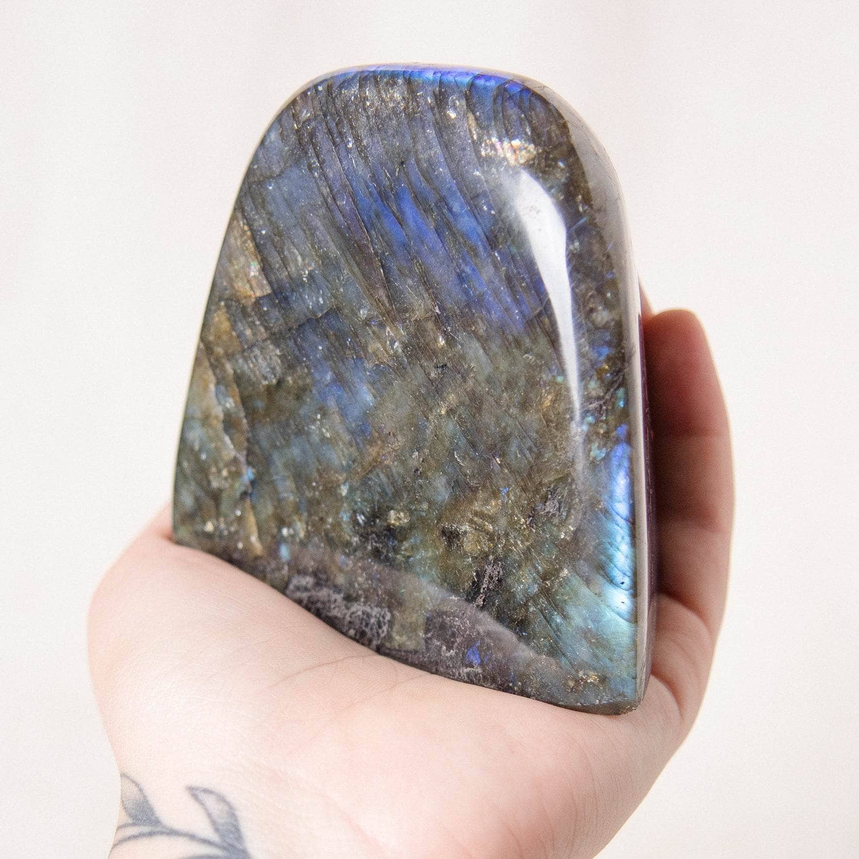 TR-FF5-LAB-MI-1 Labradorite Blue Flame Freeform - AAA Premium Quality - Image 18