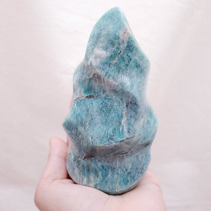 Amazonite Crystal Flames - 1 of a Kind - Image 2