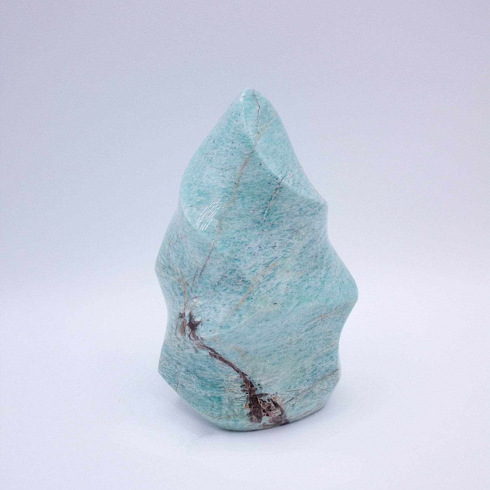 TR-FFF-AMZ-MI-5-2 Amazonite Crystal Flames - 1 of a Kind - Image 15