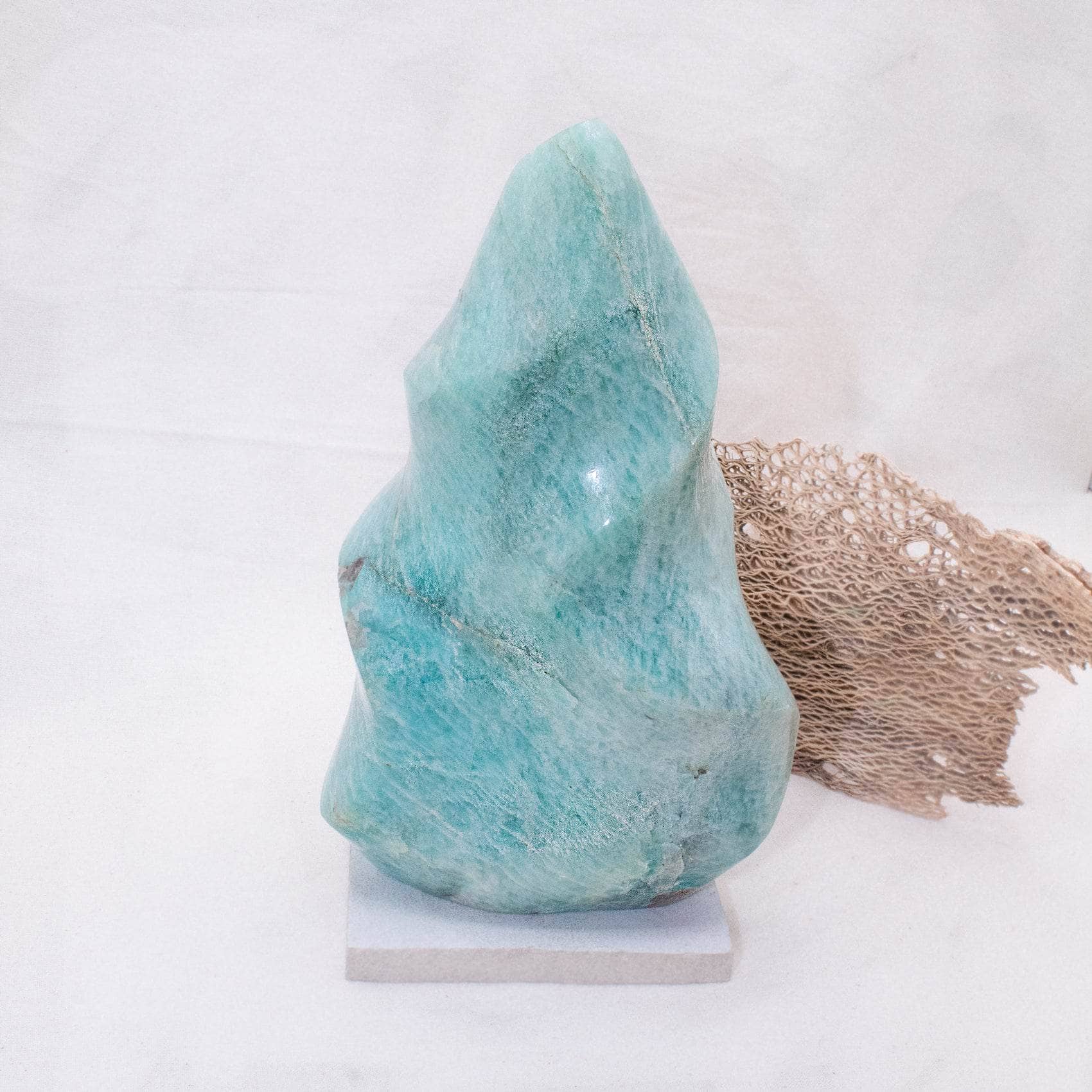 TR-FFF-AMZ-MI-7-1 Amazonite Crystal Flames - 1 of a Kind - Image 19
