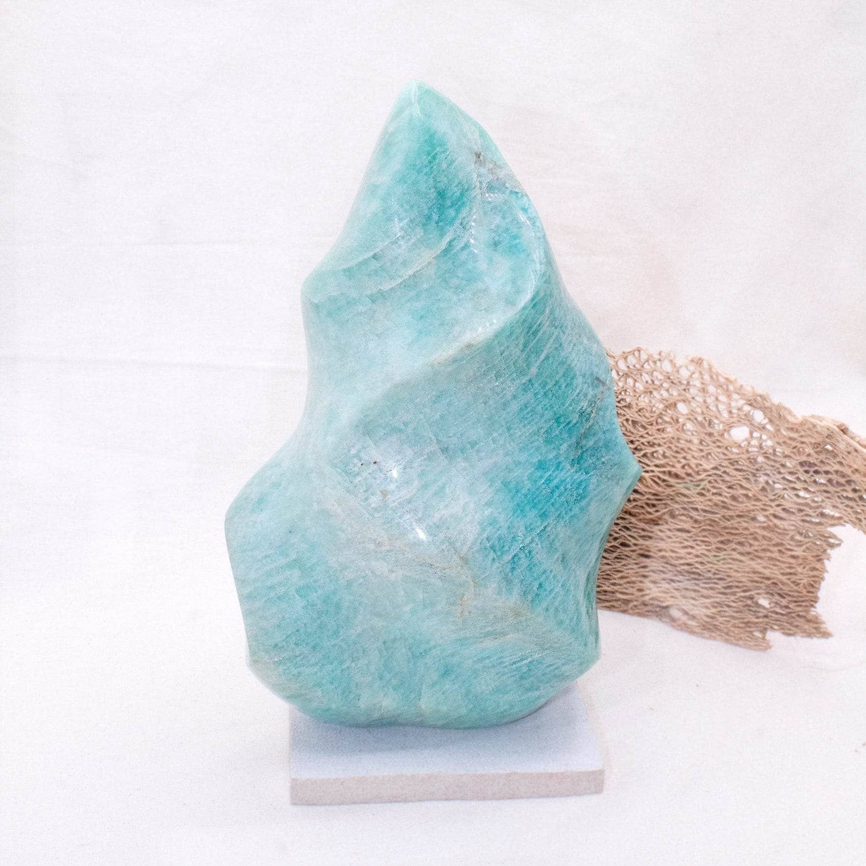 TR-FFF-AMZ-MI-7-2 Amazonite Crystal Flames - 1 of a Kind - Image 20