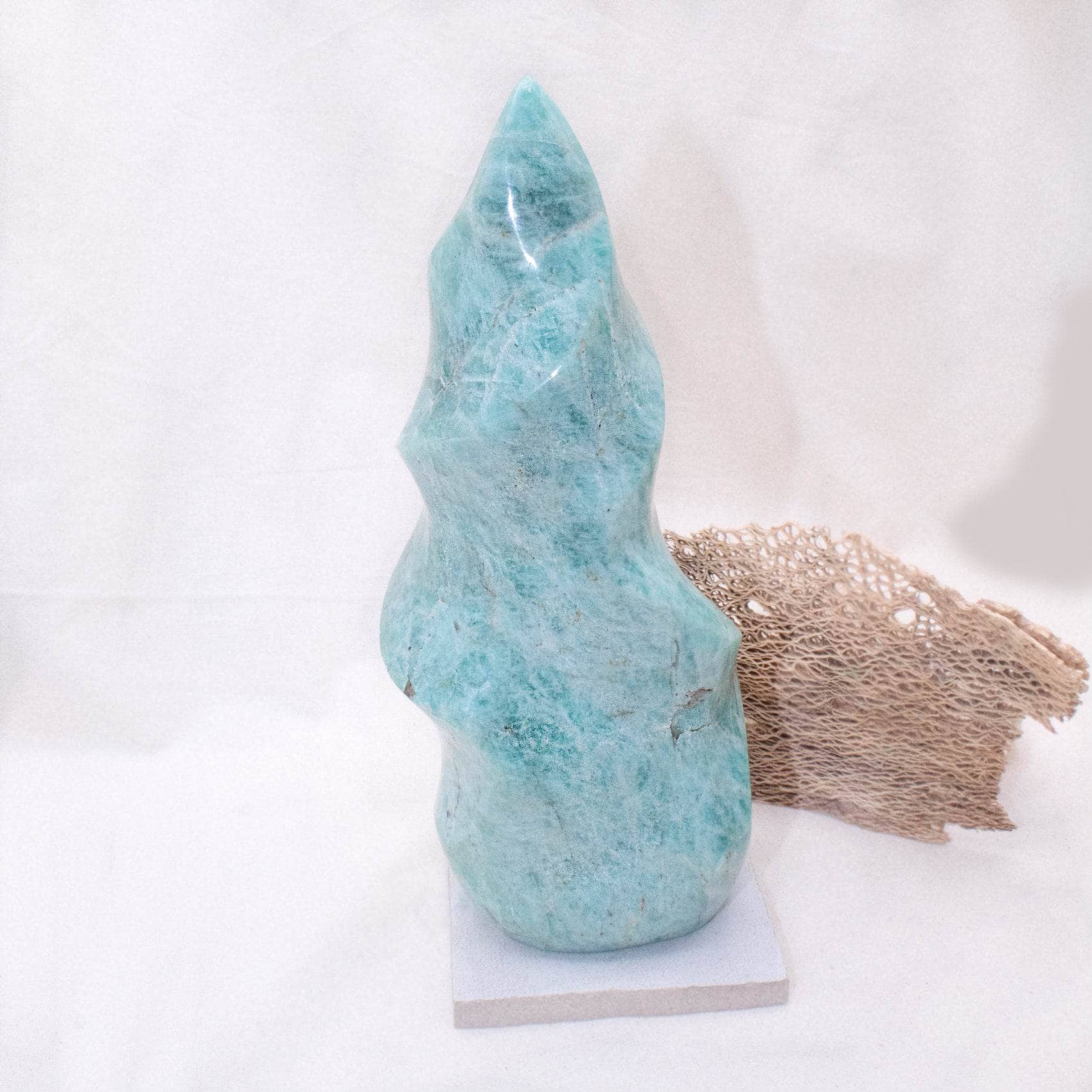 TR-FFF-AMZ-MI-8-1 Amazonite Crystal Flames - 1 of a Kind - Image 23
