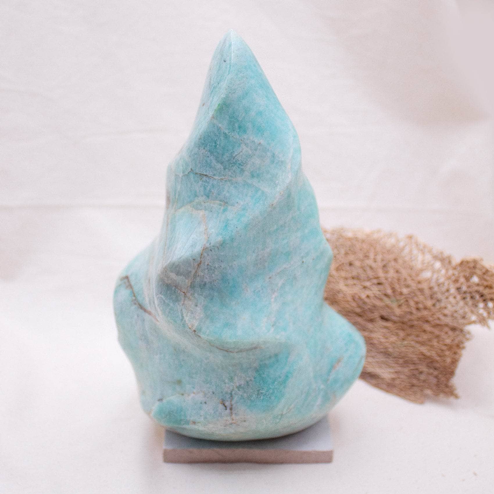 TR-FFF-AMZ-MI-9-2 Amazonite Crystal Flames - 1 of a Kind - Image 26