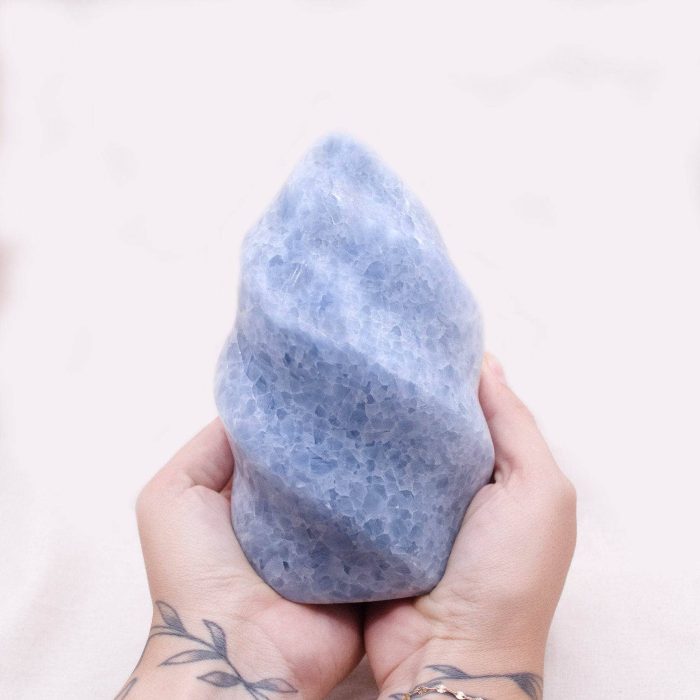 Blue Calcite Crystals Flames - AAA Premium Quality - Image 10