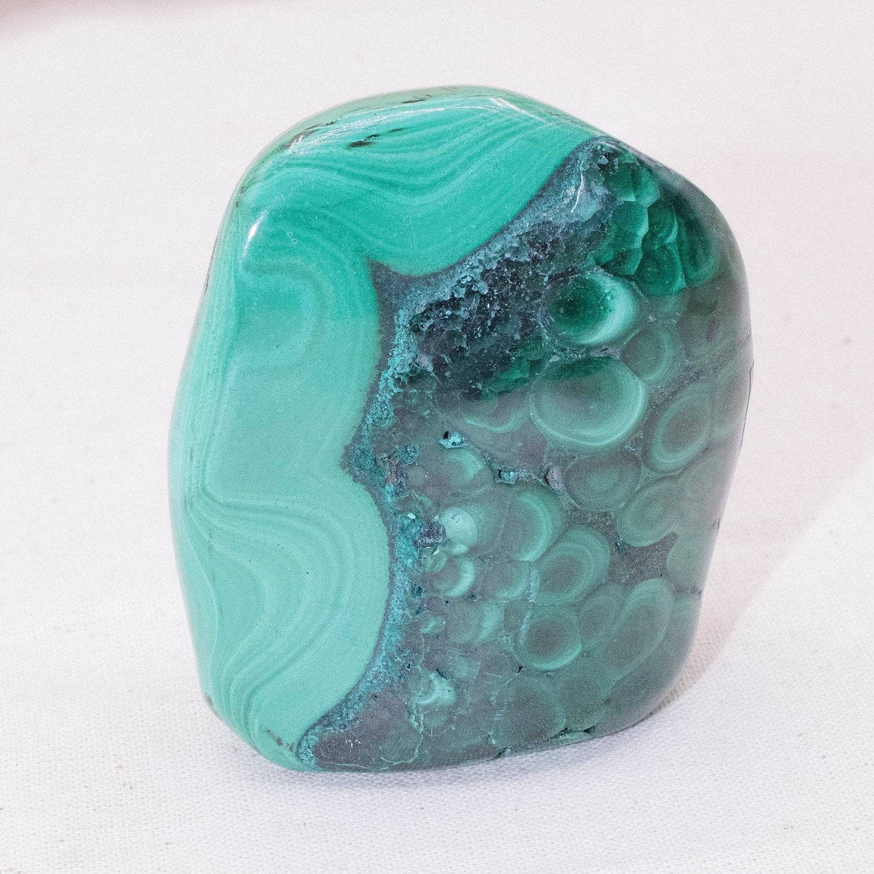 TR-FFFS-MAL-QE-10 Genuine Malachite Freeform Specimens - 1 of a Kind - Image 35