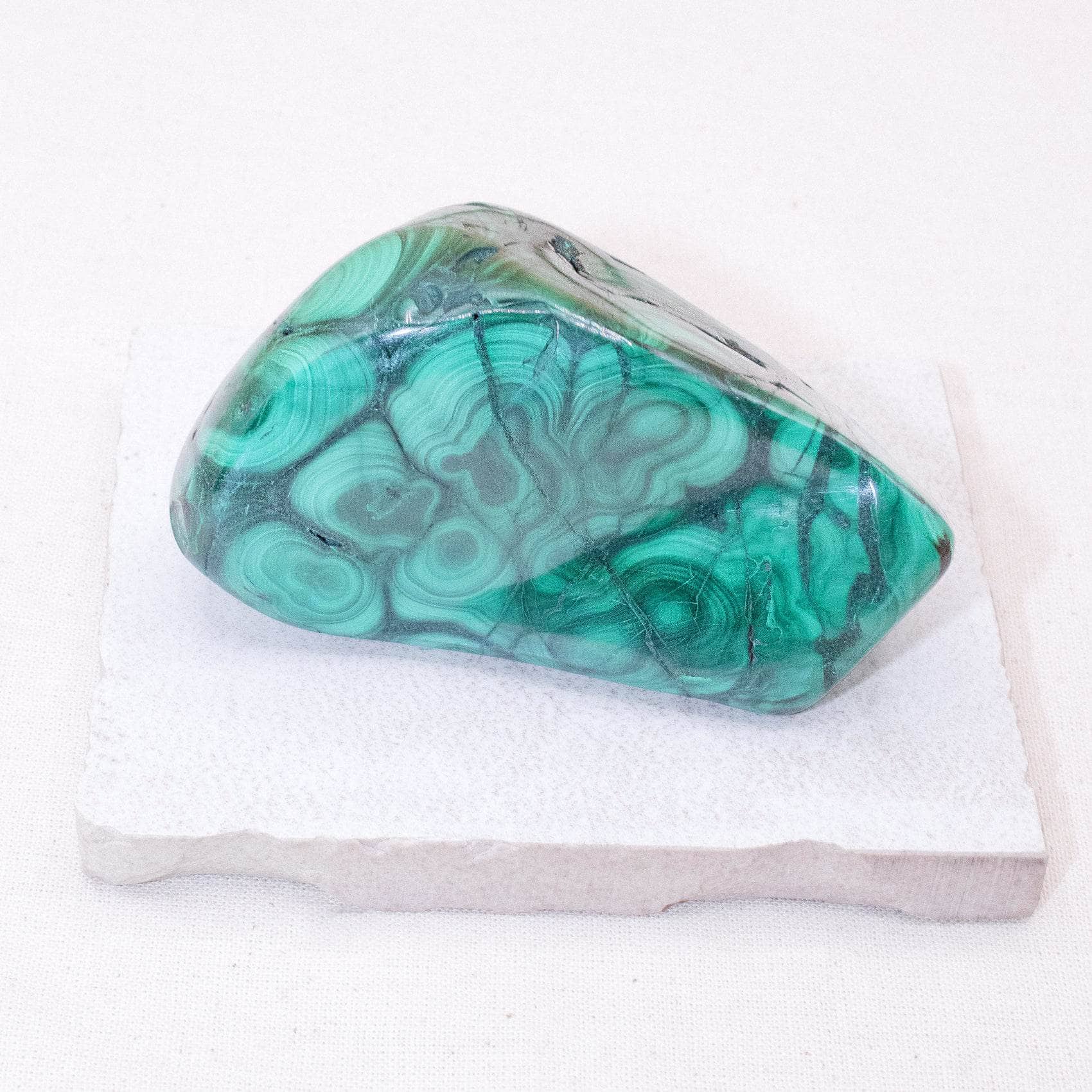 TR-FFFS-MAL-QE-12 Genuine Malachite Freeform Specimens - 1 of a Kind - Image 41