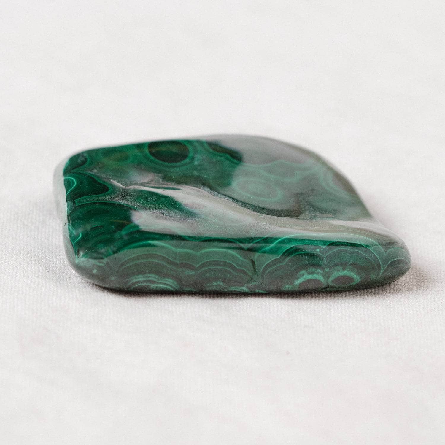 TR-FFFs-mal-QE-2-3 Genuine Malachite Freeform Specimens - 1 of a Kind - Image 11