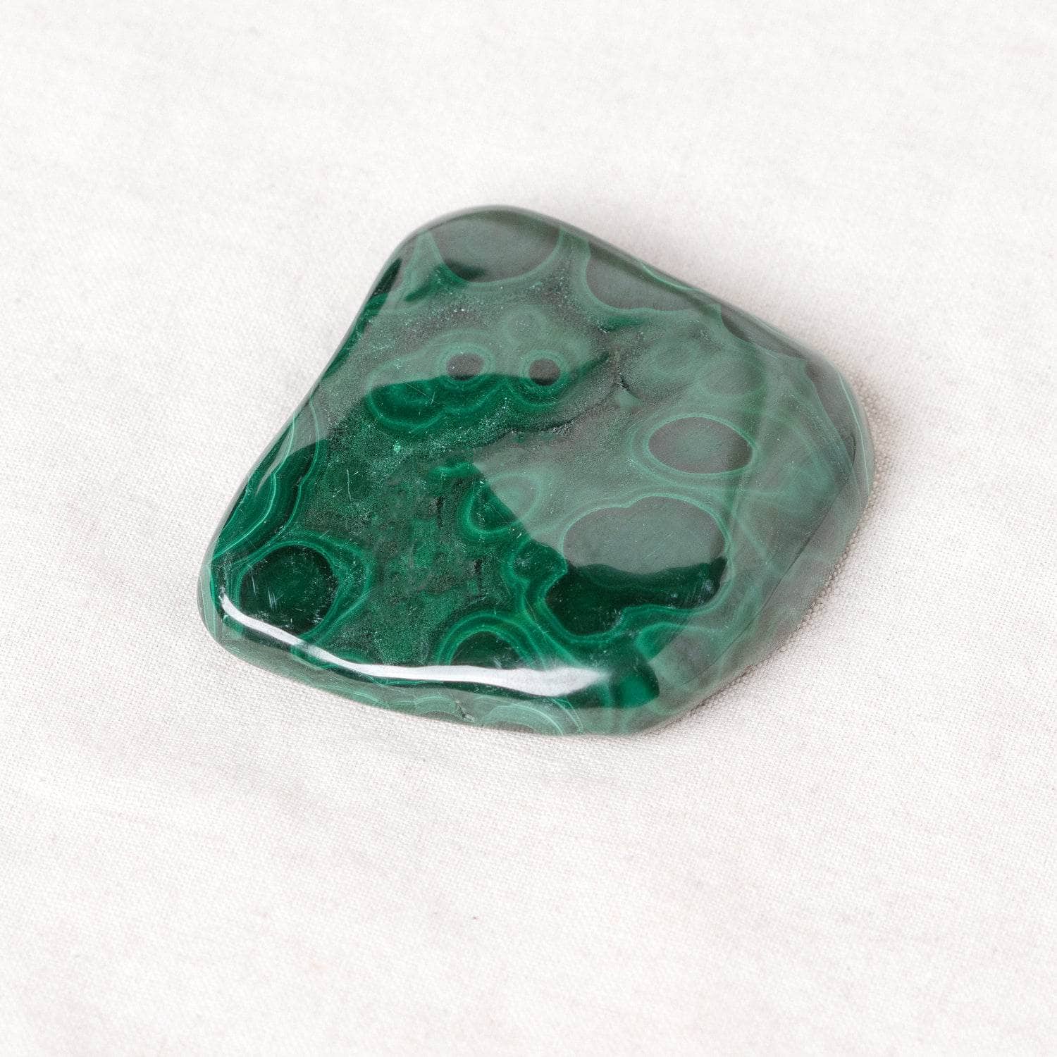 TR-FFFs-mal-QE-2 Genuine Malachite Freeform Specimens - 1 of a Kind - Image 9