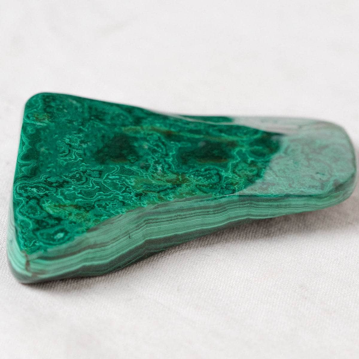 TR-FFFs-mal-QE-3-3 Genuine Malachite Freeform Specimens - 1 of a Kind - Image 14