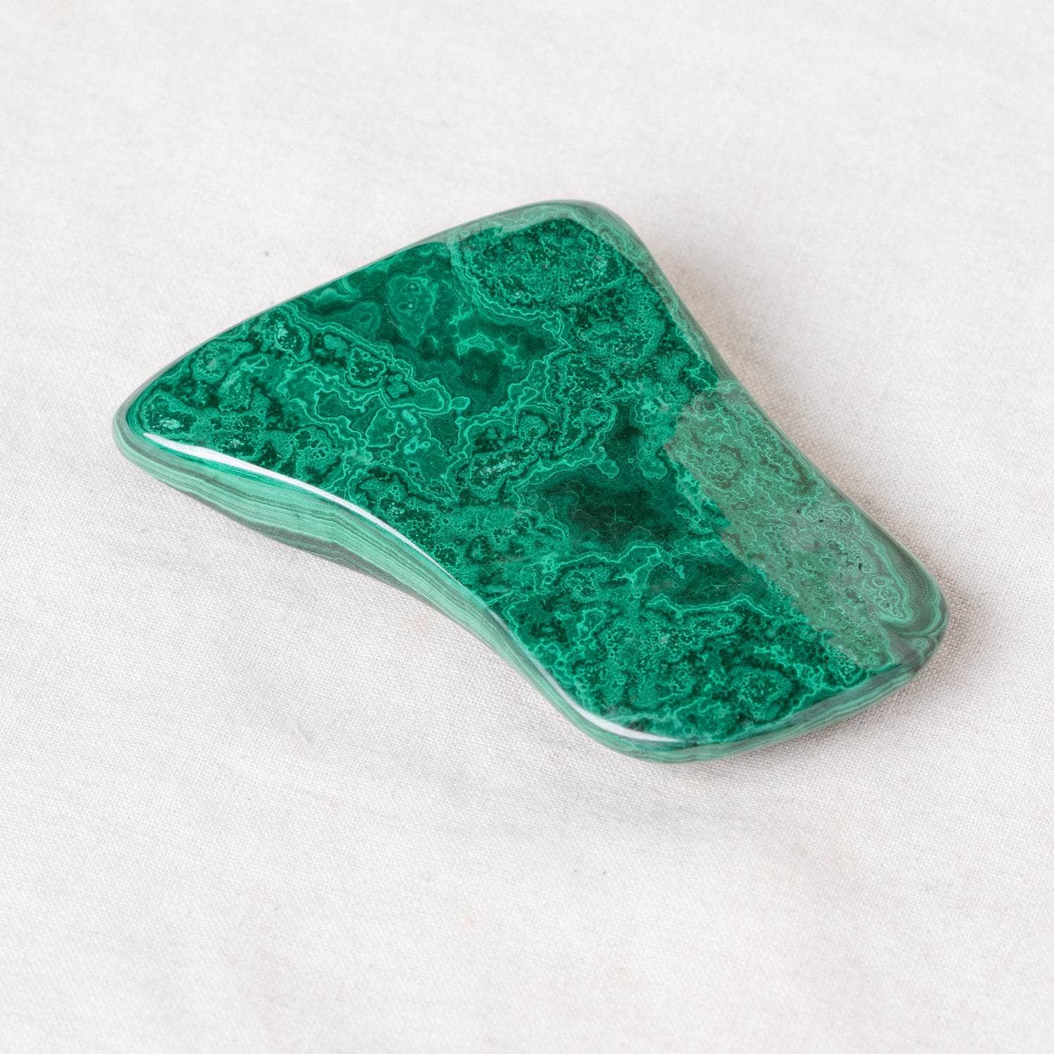 TR-FFFs-mal-QE-3 Genuine Malachite Freeform Specimens - 1 of a Kind - Image 13