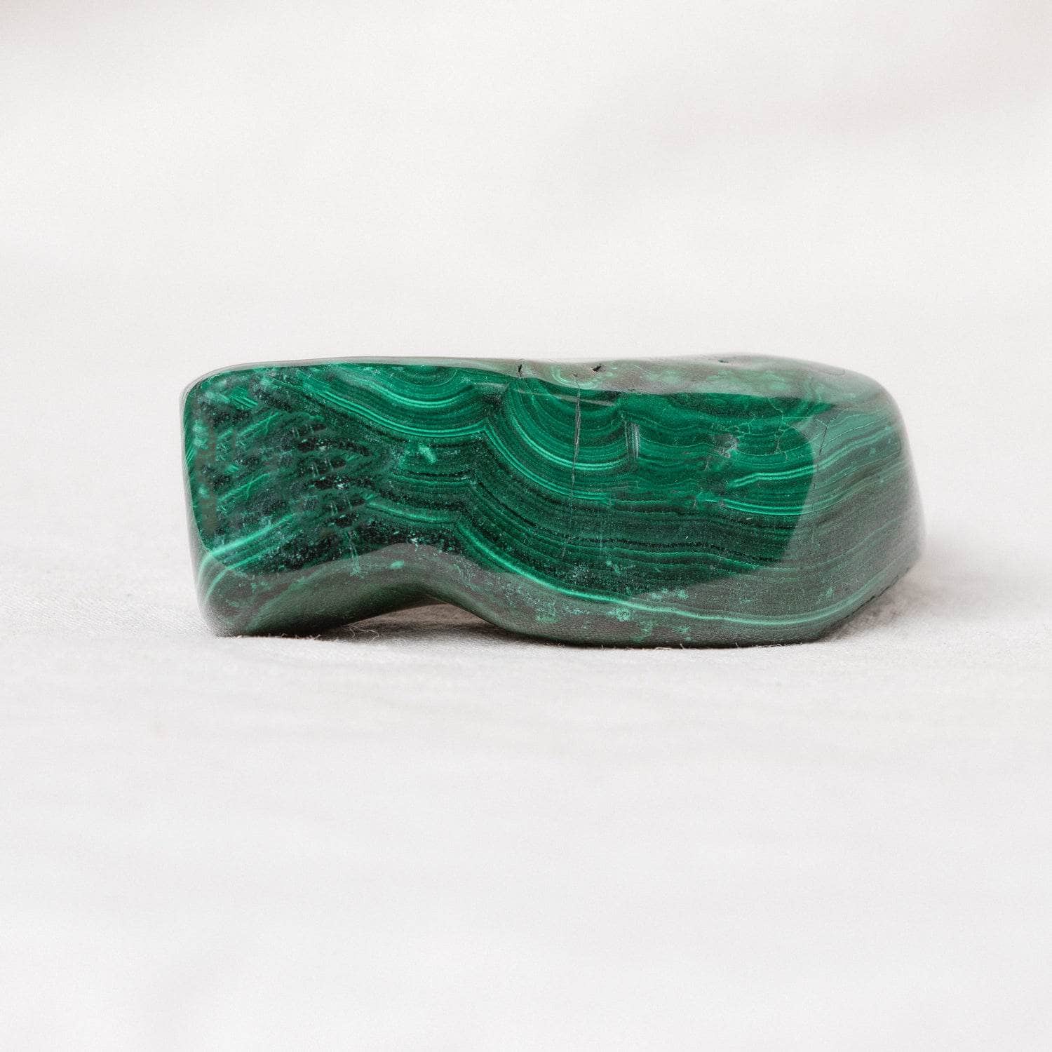 TR-FFFs-mal-QE-5-2 Genuine Malachite Freeform Specimens - 1 of a Kind - Image 4