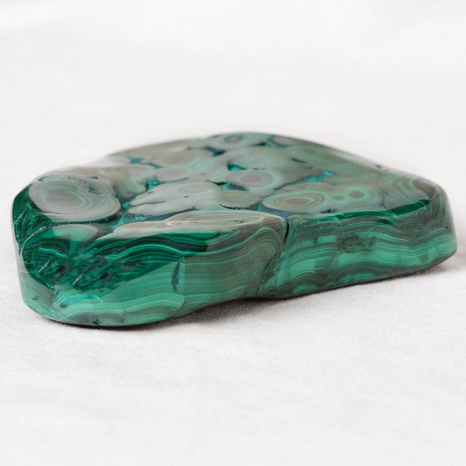 TR-FFFs-mal-QE-7-2 Genuine Malachite Freeform Specimens - 1 of a Kind - Image 27