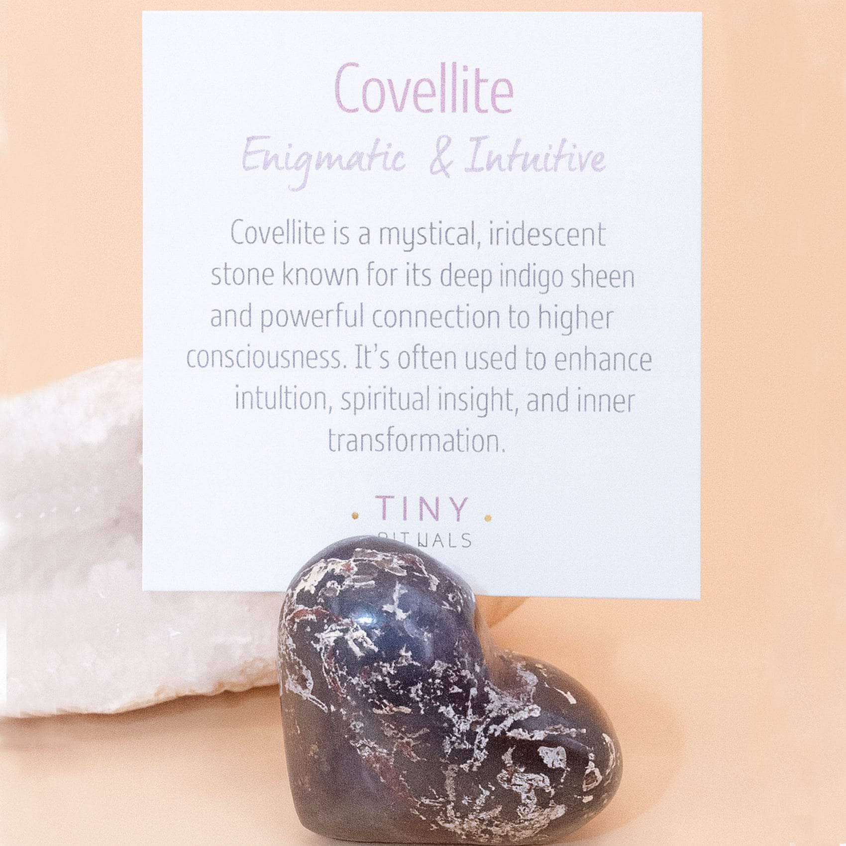 TR-FFH-COV-10.jpg1_ Rare Covellite Hearts - AAA Premium Quality - Image 31