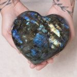 Labradorite Blue Flame Hearts - AAA Premium Quality - Image 13