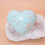 Natural Peruvian Turquoise Hearts  - AAA Premium Quality