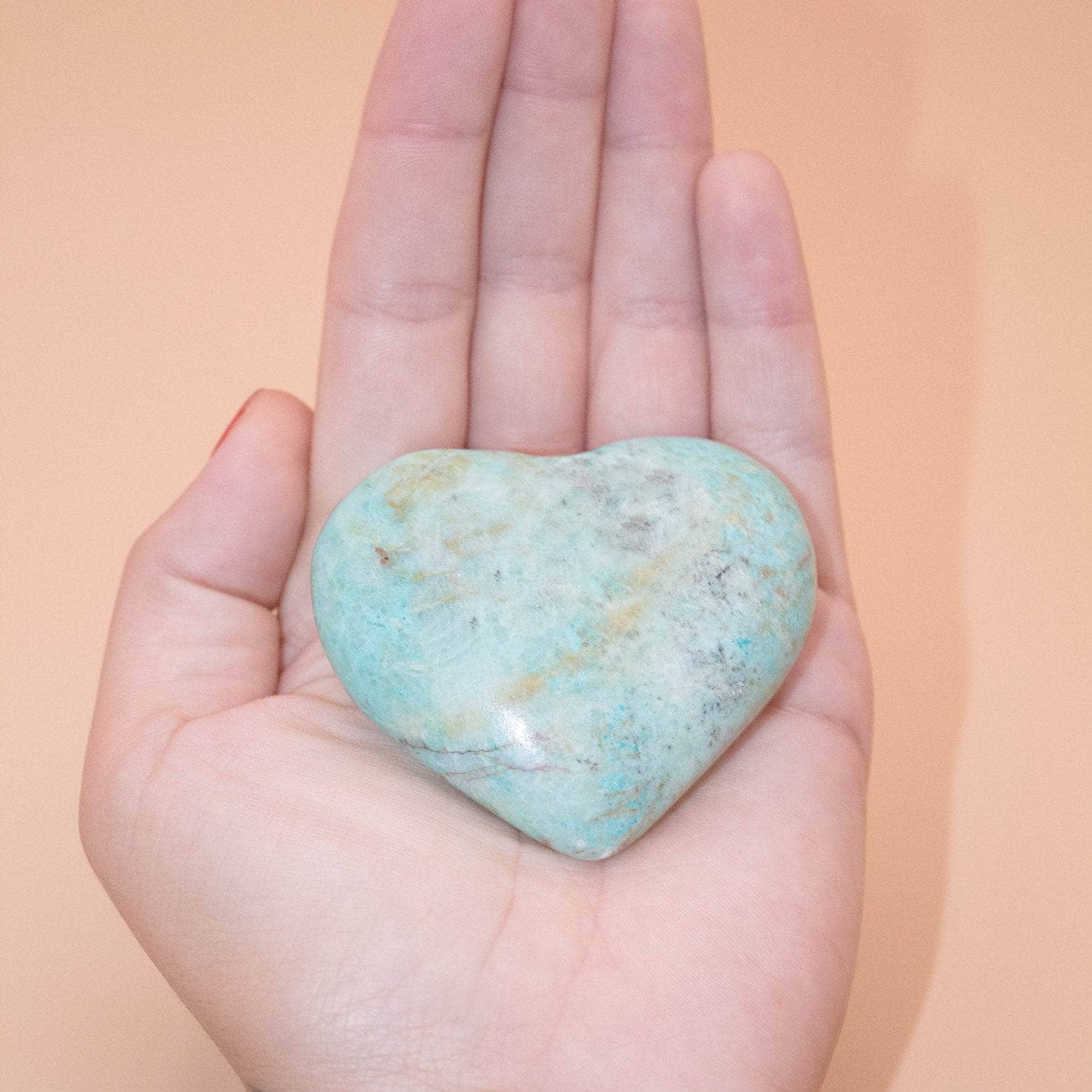 TR-FFH-TUR-11-2 Natural Peruvian Turquoise Hearts  - AAA Premium Quality - Image 5