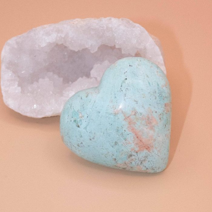 Natural Peruvian Turquoise Hearts  - AAA Premium Quality - Image 7
