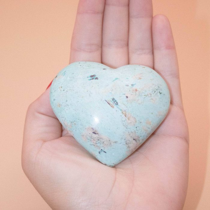 Natural Peruvian Turquoise Hearts  - AAA Premium Quality - Image 17
