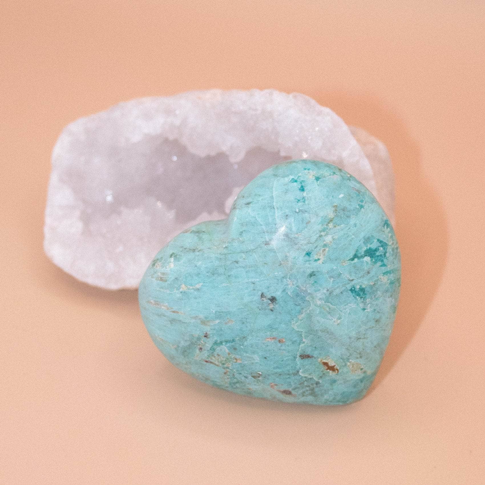 TR-FFH-TUR-16-2 Natural Peruvian Turquoise Hearts  - AAA Premium Quality - Image 21