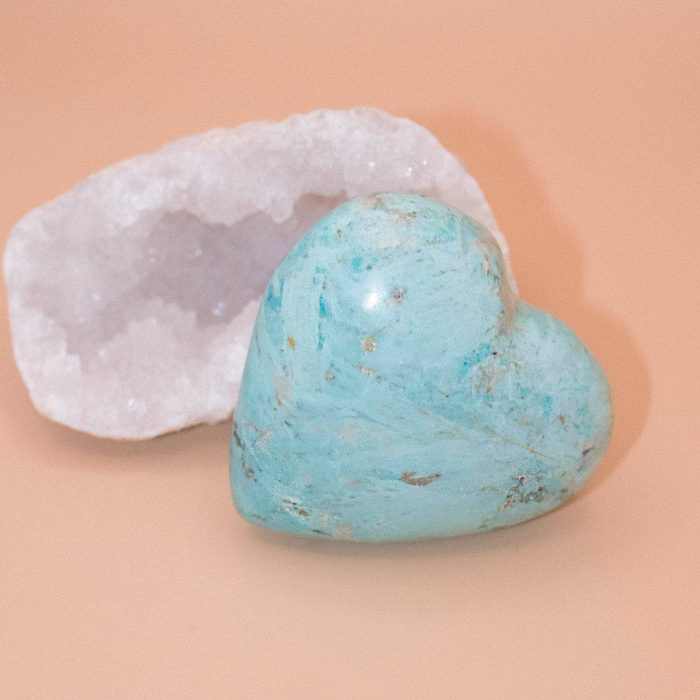 Natural Peruvian Turquoise Hearts  - AAA Premium Quality - Image 30