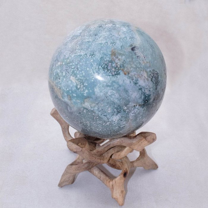 Natural Ocean Jasper Sphere - AAA Premium Quality - Image 36