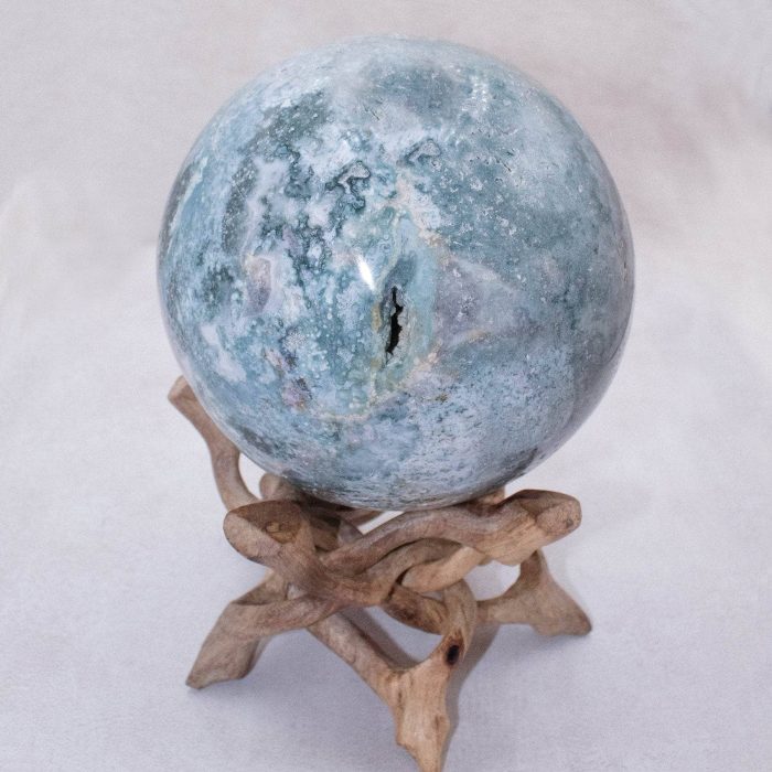 Natural Ocean Jasper Sphere - AAA Premium Quality - Image 35